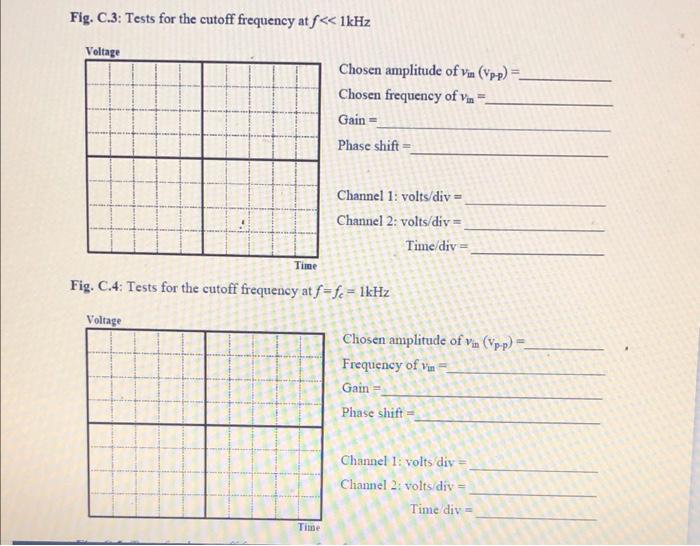 Solved C: Design of An Active Low-pass Filter 1. Design the Circuit Diagram