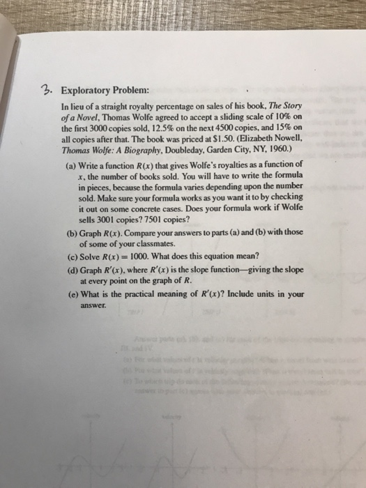 Solved -2- 3. Exploratory Problem: In Lieu Of A Straight | Chegg.com