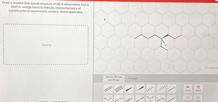 Solved Draw a skeletal (line-bond) structure of | Chegg.com