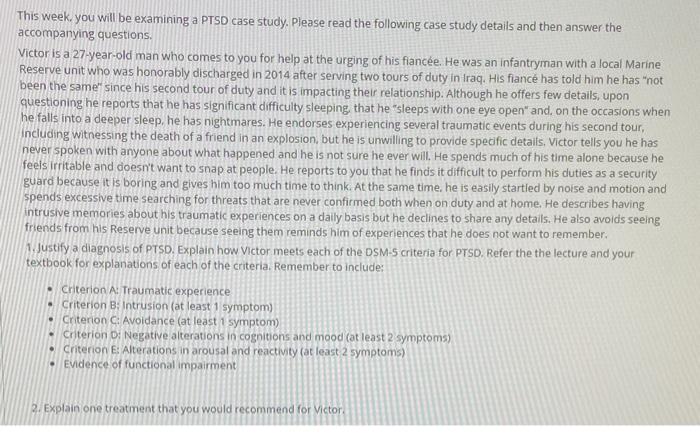 ptsd case study