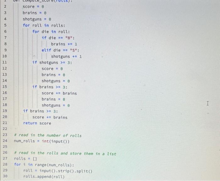Solved need this solved to check my answer. my code | Chegg.com