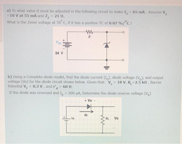 Solved For the given circuit and the input waveform, answer | Chegg.com
