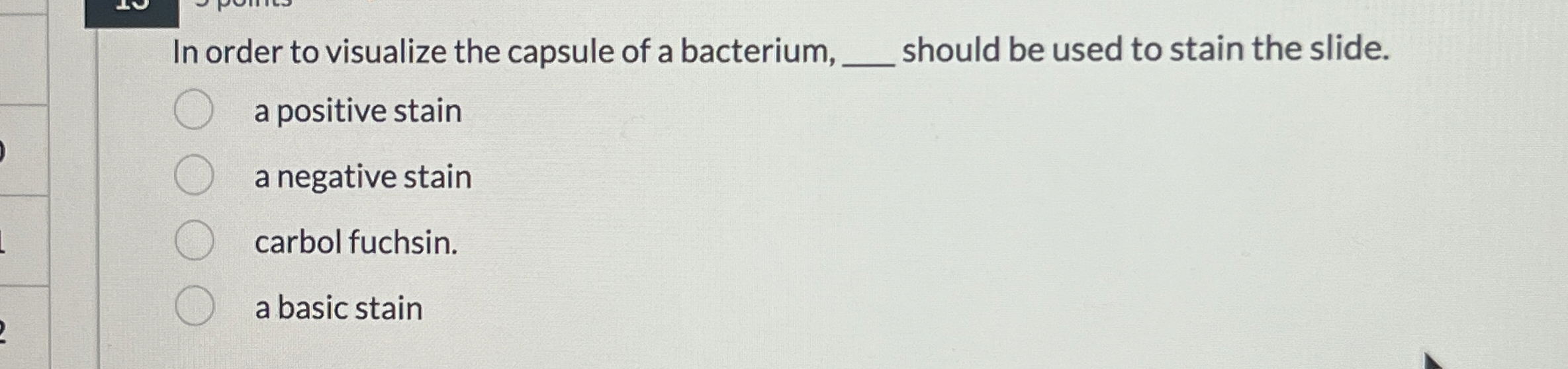 Solved In order to visualize the capsule of a