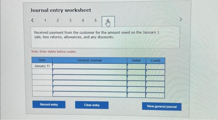 Solved Journal entry worksheet Received 20 units returned | Chegg.com