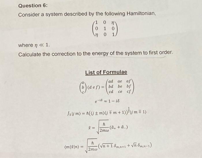Solved Consider a system described by the following | Chegg.com