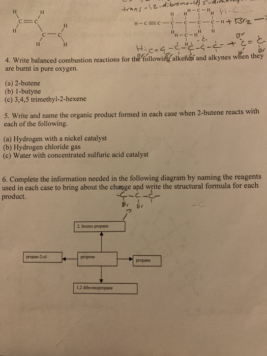 Solved S Trans 1 2 Dibromo Us Dihy H 4 C 14h Ce H C Chegg Com