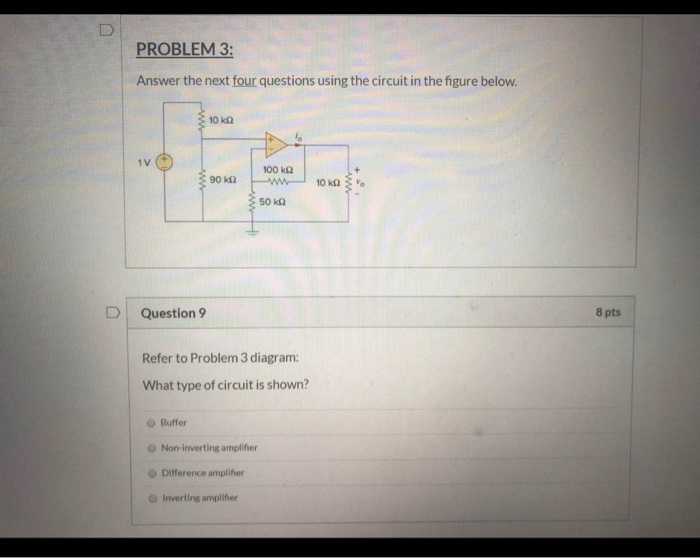 Solved PROBLEM 3: Answer the next four questions using the | Chegg.com