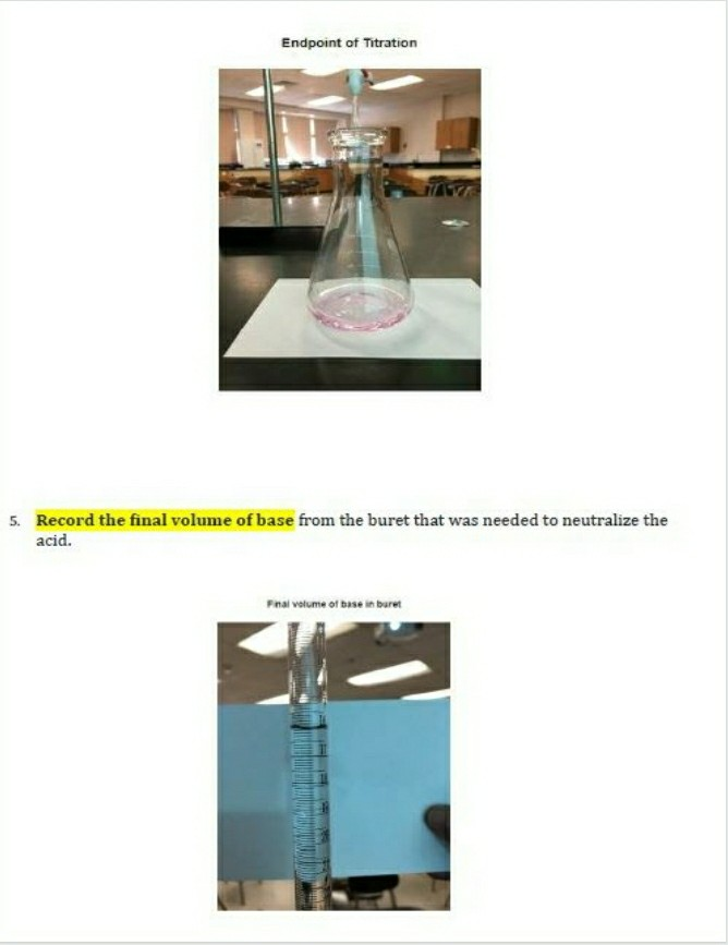 Solved AcidBase Titration Virtual Lab Introduction In