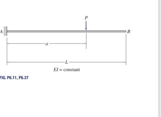 Solved 6.9 through 6.12 Determine the slope and deflection | Chegg.com