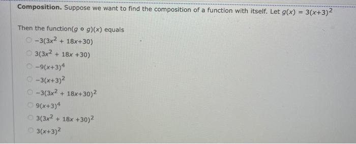 Solved Composition. Suppose We Want To Find The Composition | Chegg.com