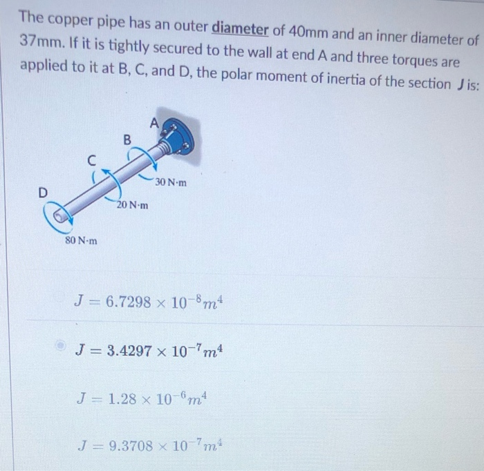 solved-the-copper-pipe-has-an-outer-diameter-of-40mm-and-an-chegg