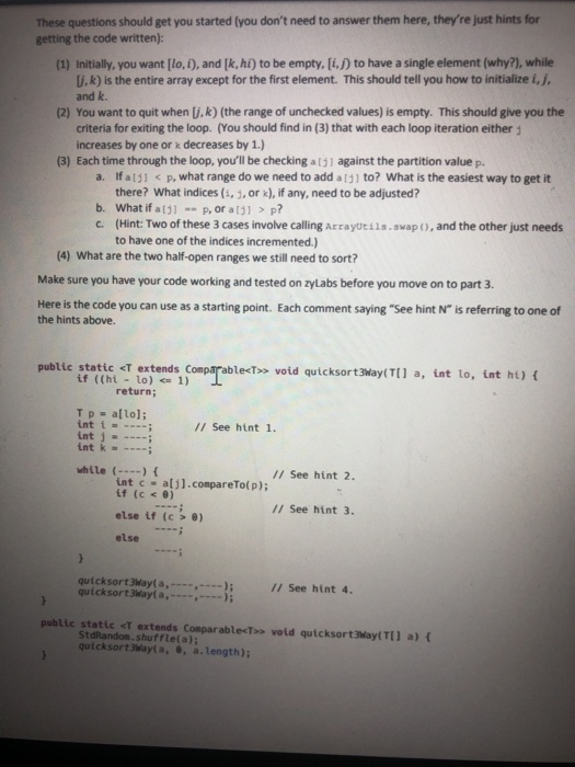 Solved These questions should get you started (you don't | Chegg.com
