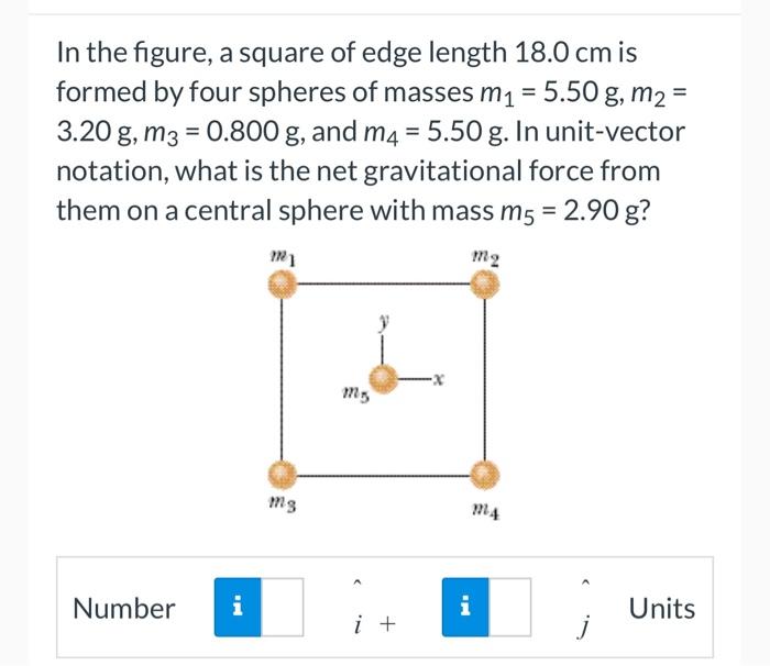 Solved In the figure, a square of edge length 18.0 cm is | Chegg.com