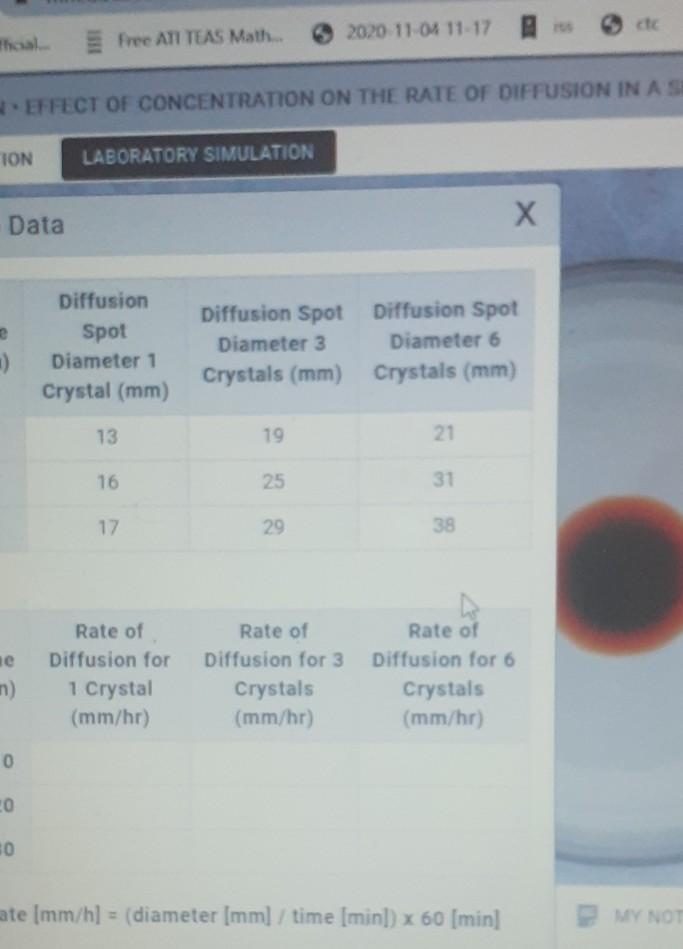 Free ATI TEAS Math. 2020-11-04 11-17 EFFECT OF | Chegg.com