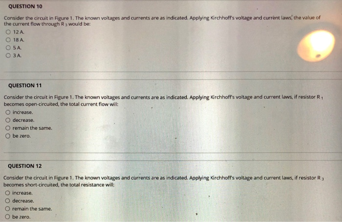 Solved Question 11 ( -- / 1 Consider the circuit in Figure | Chegg.com