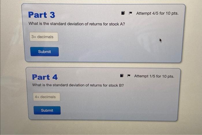 Solved Intro We Know The Following Expected Returns For | Chegg.com