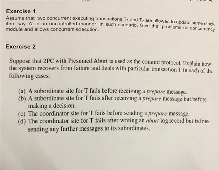 solved-ve-exercise-1-assume-that-two-concurrent-executing-chegg