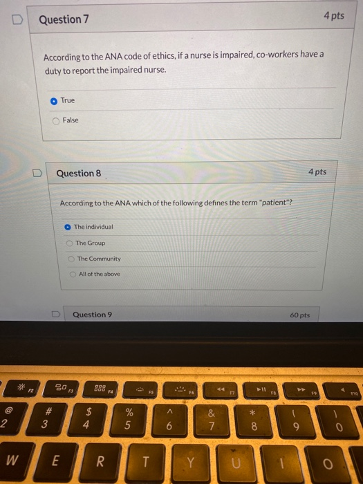 Solved Question 5 4 pts Which of the following is UNTRUE | Chegg.com