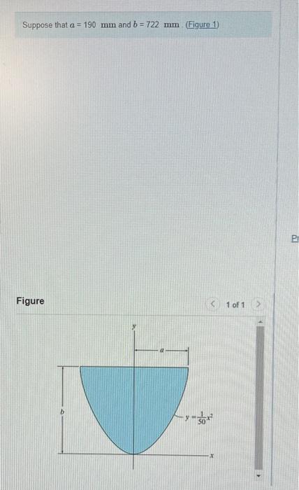 Solved Suppose That A=190 Mm And B=722 Mm. (Figure | Chegg.com