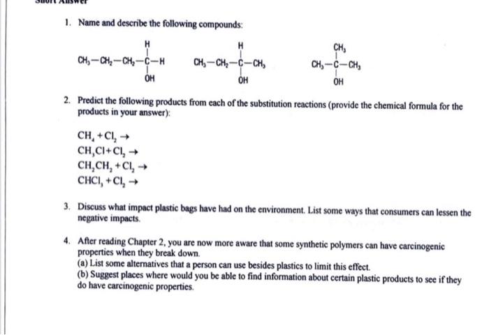 Solved Can you please answer all these questionsIf you cant | Chegg.com