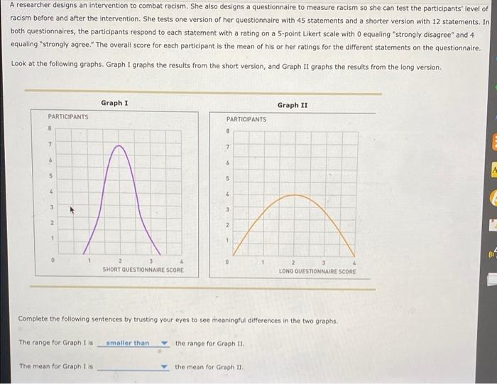 Solved A researcher designs an intervention to combat | Chegg.com