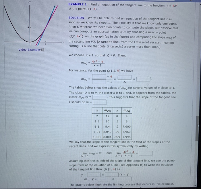 How To Find The Equation Of A Secant Line Given Two Points Tessshebaylo