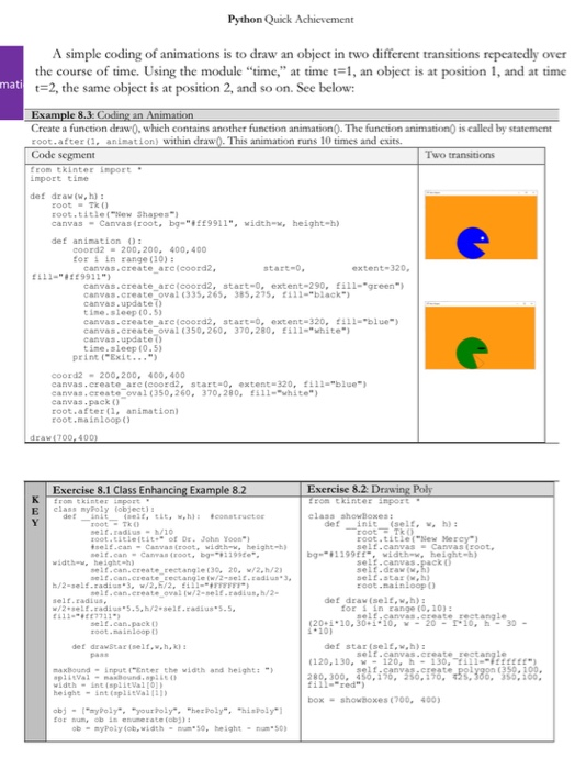 GUI GRAPHICAL USER INTERFACE CANVAS & FRAMES The GUI | Chegg.com