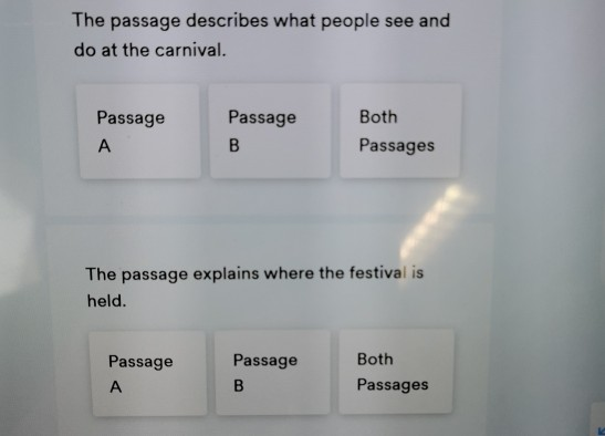 Solved Read Both Passages And The 6 Statements. Decide If | Chegg.com