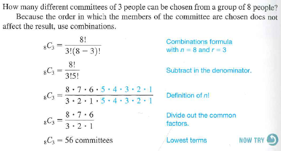 how to solve problem in combination