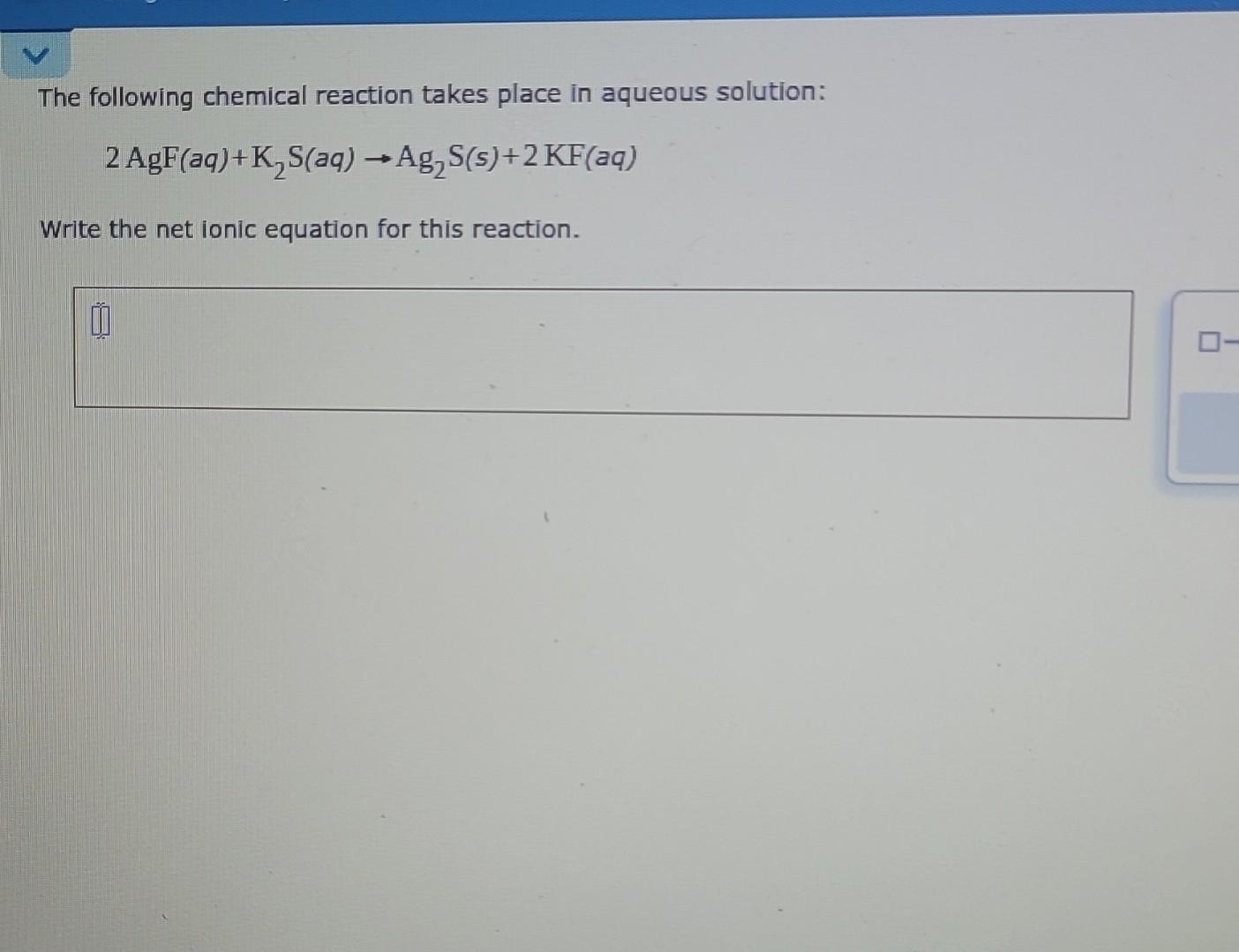 Solved The following chemical reaction takes place in | Chegg.com