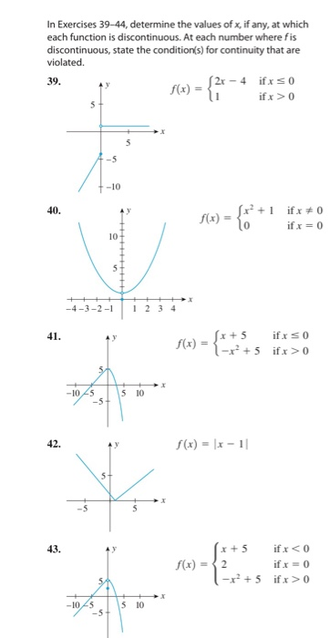 Solved In Exercises 39-44, determine the values of x, if | Chegg.com