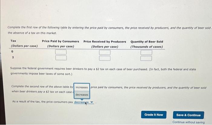 Complete the first row of the following table by Chegg