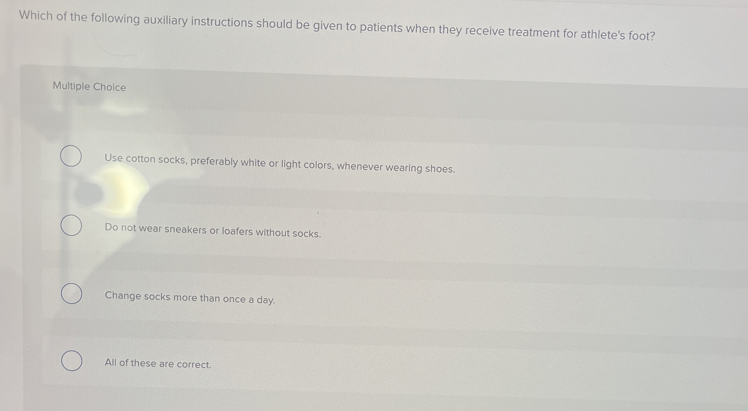 Solved Which of the following auxiliary instructions should