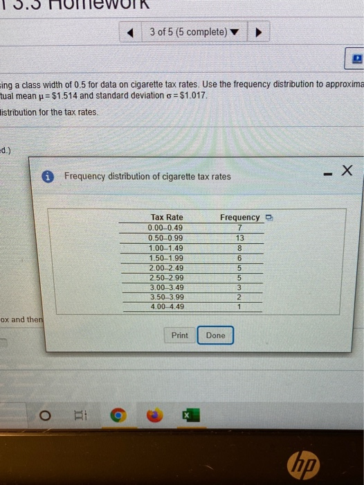 Solved The frequency astebution was obtained using a class | Chegg.com