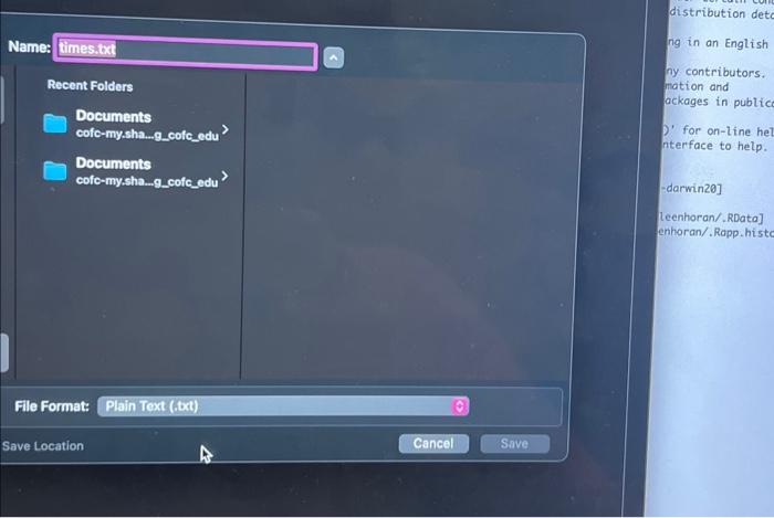 Solved What am I doing wrong in R? Why wont it let me attach | Chegg.com