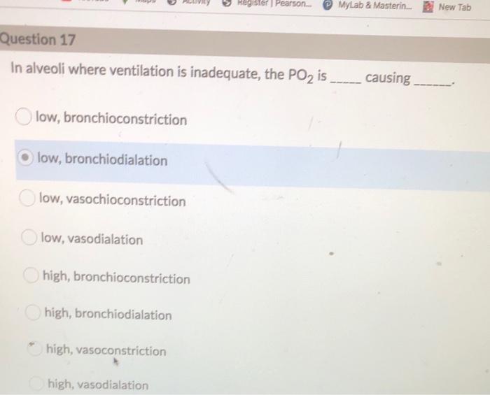 Solved register Pearson MyLab & Masterin... New Tab Question