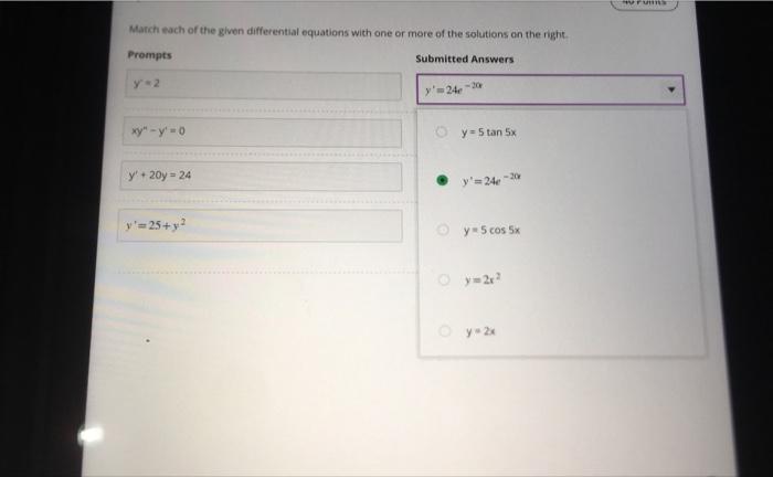 Solved Solve the differential equation using separation of | Chegg.com