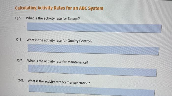 Solved MOH Costs and allocations for 2022 (for Q-1 to Q-8) | Chegg.com