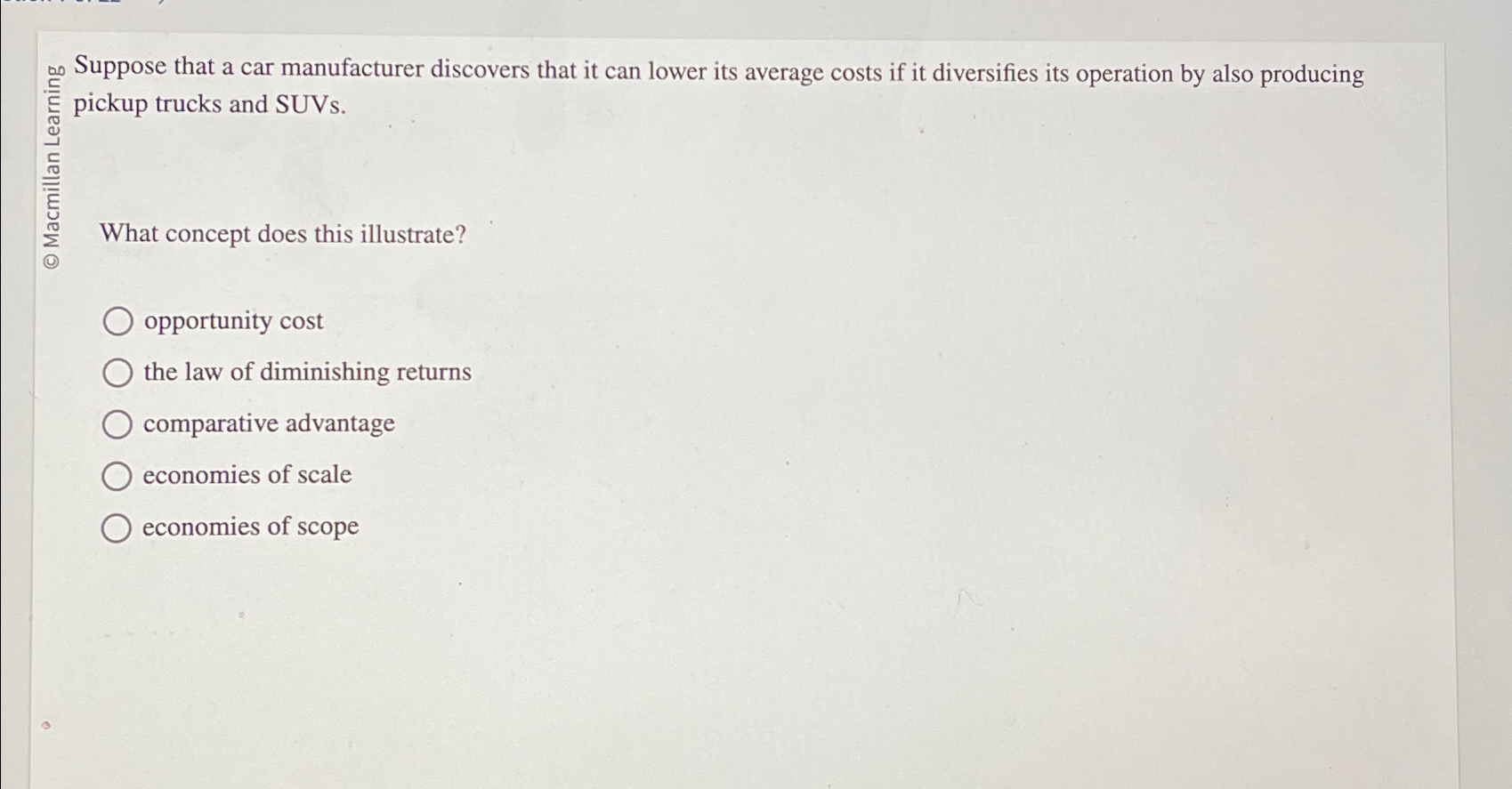 Solved Suppose that a car manufacturer discovers that it can | Chegg.com