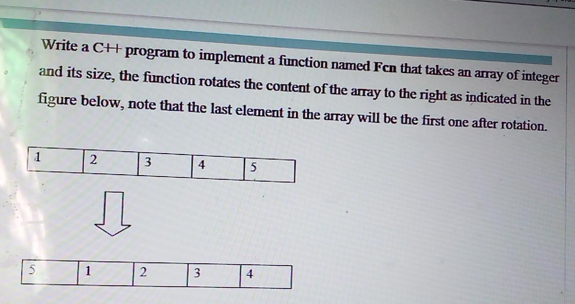 Solved Write a CH program to implement a function named Fcn | Chegg.com