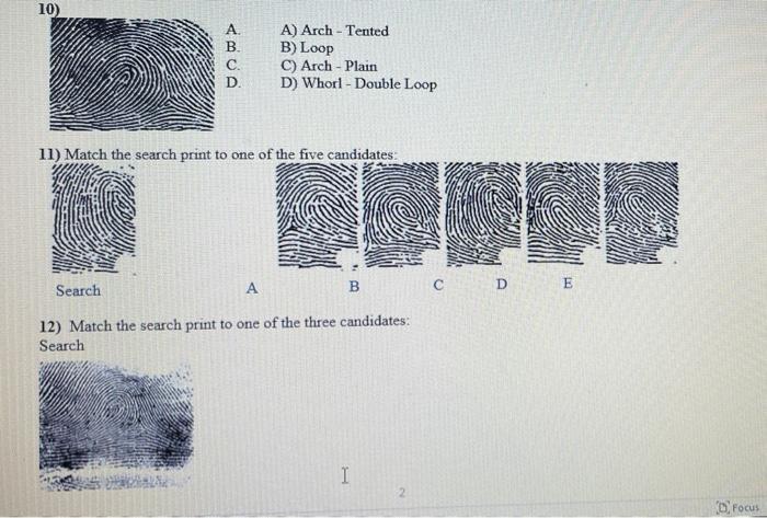 Solved Classify the following prints according to pattern | Chegg.com
