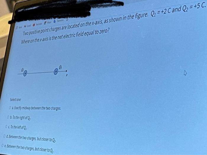 Solved Two positive point charges are located on the x-axis, | Chegg.com