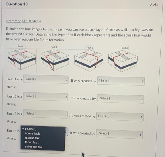 Solved IZ: Understanding Fault Blocks Examine The Fault | Chegg.com