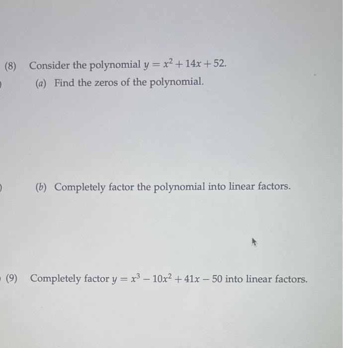 solved-consider-the-polynomial-y-x2-14x-52-a-find-the-chegg