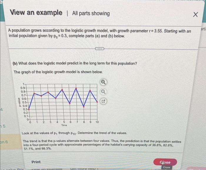 Solved A Population Grows According To The Logistic Growth