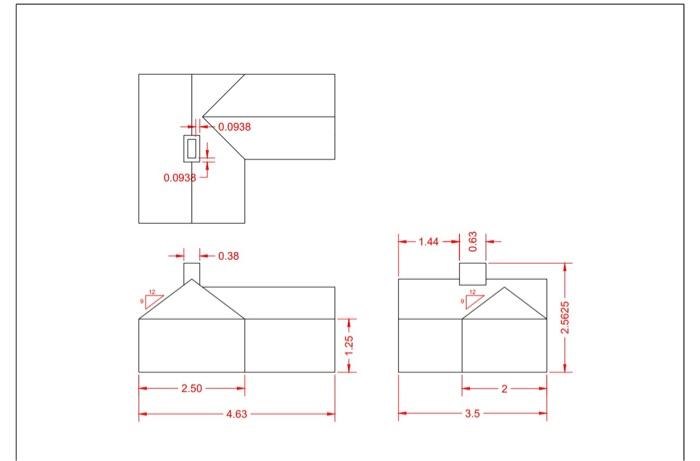 Solved this is an ortho drawing can you make it iso drawing | Chegg.com