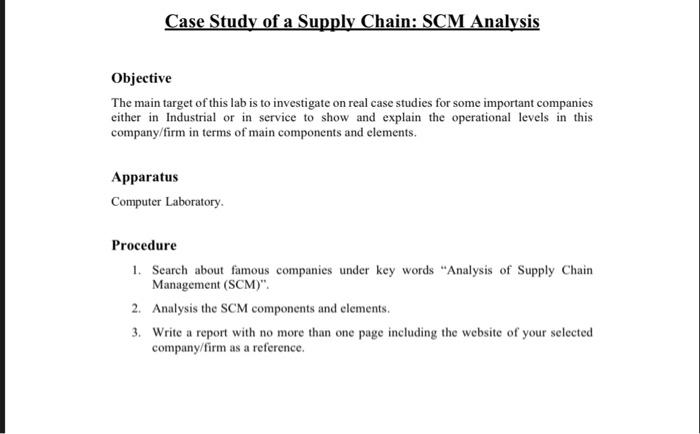 All Levels Case Analysis Labs