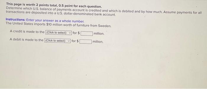 Solved This page is worth 2 points total, 0.5 point for each | Chegg.com