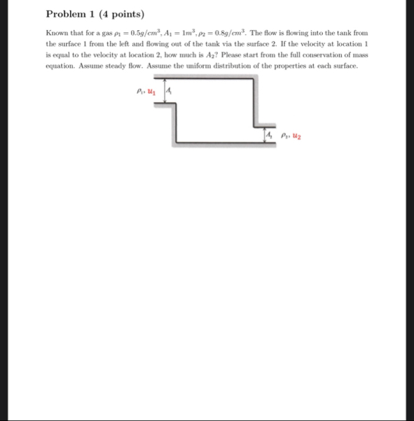 Solved Problem 1 (4 ﻿points)Known that for a gas | Chegg.com