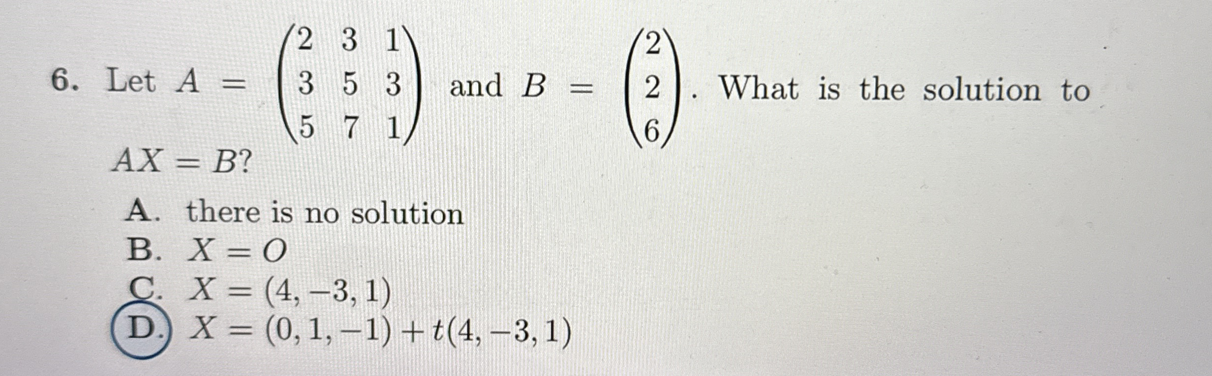 a(1 -2 2) b(2 1 0) c(1 3 -3)